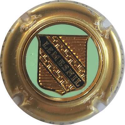 N°28b Capsule bijoux émaillée en relief, contour or
Photo Joëlle MENNERET
