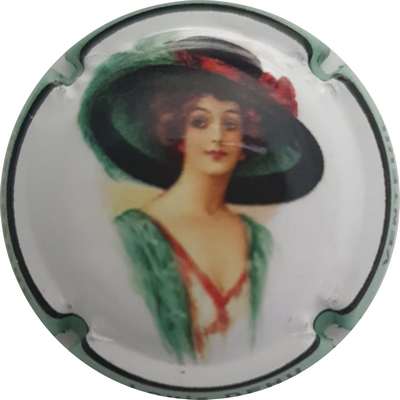 N°403c Femme au chapeau, contour vert
Photo France Marie
