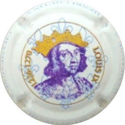 N°02 Série de 36 (Rois de France) 1226-1270 Louis IX
Photo J.R.
