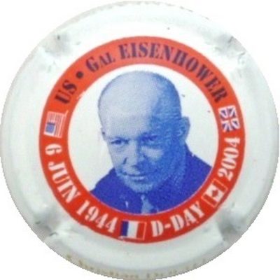N°02 Série de 8, débarquement, Général Eisenhower
Photo J.R.
