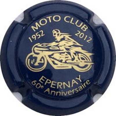 -Moto Club, 60ème anniversaire, bleu et or (COMMEMORATIVE)
Photo HELIOT Laurent
