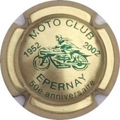 -Moto club, 50ème anniversaire, or et vert (COMMEMORATIVE)
Photo HELIOT Laurent
