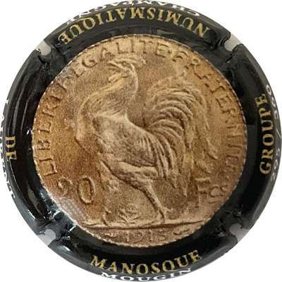 N°NR Groupement numismatique d Manosque, 360 expl
Photo Bruno HEBMANN GONTIER
Mots-clés: NR