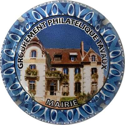 N°145 Groupement Philatelique Tavaux, mairie, 600 expl
Photo Bruno HEBMANN GONTIER
