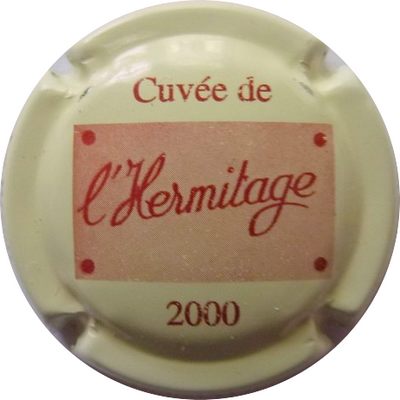 N°14 2000 Crème et bordeaux, cuvée HERMITAGE
Photo LOCHON Alain
