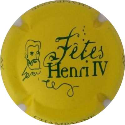 N°10x Fêtes Henri IV, jaune et vert, champagne AY sur contour
Mots-clés: NR