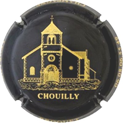 N°04 Jéroboam, noir et or, église de Chouilly
Photo JACQUES
