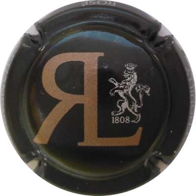 N°17 Noir, RL or-orangé, rosé, nom en majuscule sur le contour
Photo BONED Luc
