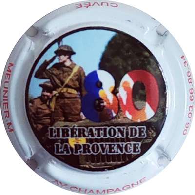 N°NR Série de 6 (80 ans de la libération de la Provence)
Photo Christophe LELU
Mots-clés: NR