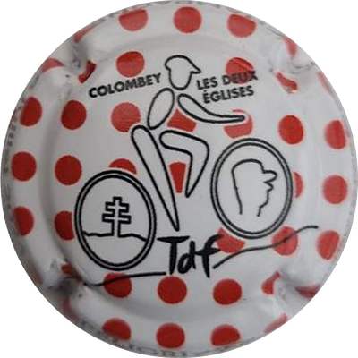 N°05c Tour de France, fond blanc a pois
Photo Joelle MENNORET
