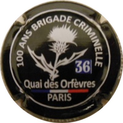 N°091a Fond noir, 100 Ans de la brigade criminelle
Photo BONED Luc
