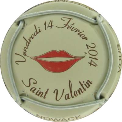 N°56 Saint-Valentin 2014, position des lèvres 1, la gagnante 
Photo DAMOUR Jean-Pierre
