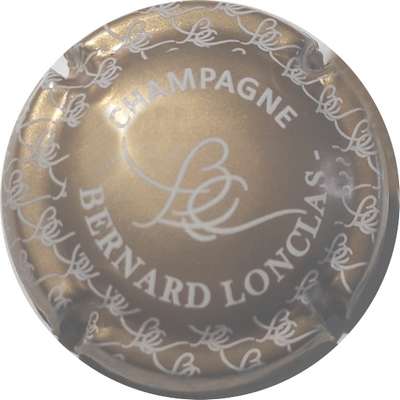 N°25 Or et blanc, initiales sur contour
Photo Céline BERTON
