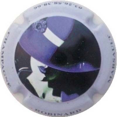 N°17a Série de 6 (chapeau) Contour violet pâle
Photo J.R.
