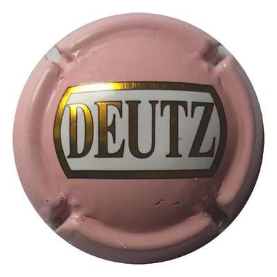 N°23p Rose, blanc et or 32mm, barre du E courte 
Photo Guy BISSEY
