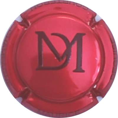 N°143c Initiales en relief, Rouge métallisé et noir, 240 expl
Photo Christophe LELU
