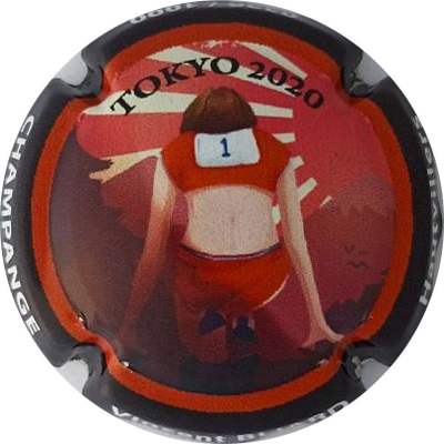 N°24c Tokyo 2020, fautée CHAMPANGE sur contour
Photo Jacky MICHEL
