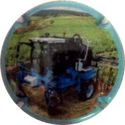 N°079 Tracteur, contour bleu
Photo Bruno HEBMANN GONTIER
