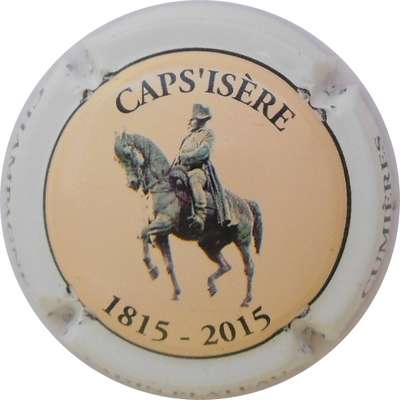 N°25a CAPS'ISERE, 1815/2015, contour blanc
Photo BONED LUC
