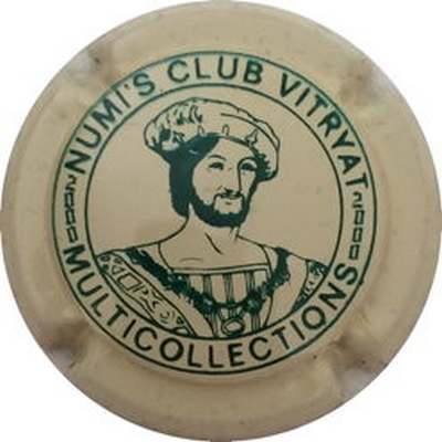 N°01 Numi's  Club Vitryat, 2000, crème et vert
Photo HELIOT Laurent
Mots-clés: PUBLICITAIRE;CLUB