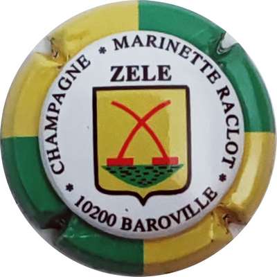 N°56i ZELE, contour jaune et vert, sans date
Photo Christophe LELU
