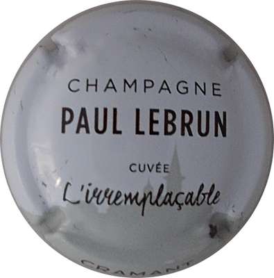 N°94g Cuvée L'irrenplaçable
Photo Gérard DEMOLIN
