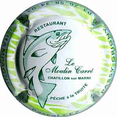 N°02a Contour vert clair, Restaurant Le Moulin Carré
Image Yves STEFANI
