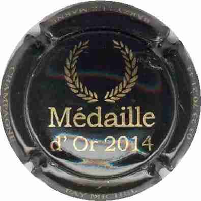 N°24 Médaille d'or 2014, noir et or
Photo Bernard GARRIGUES
