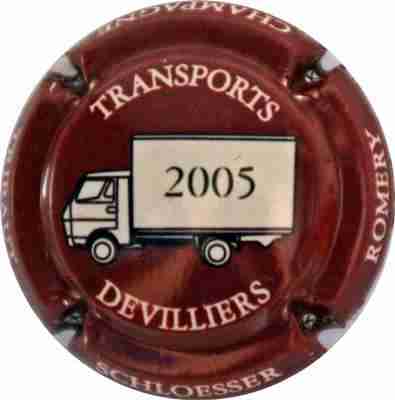 N°39c Transports Devilliers, 2005, Bordeaux, écriture blanche
Photo Marc76
