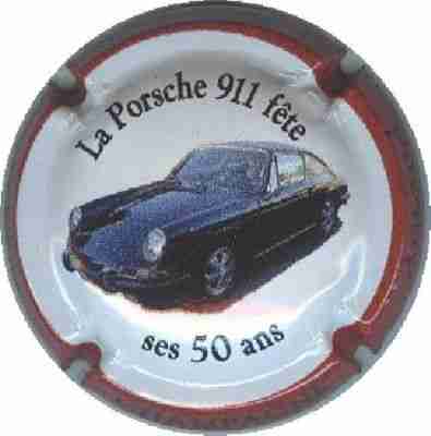 N°03 50 ans de la Porsche 911, contour rouge
Image Yves STEFANI
