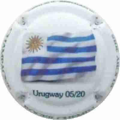 N°03 Série de 20 capsules, 05/20 Coupe du Monde de Rugby 2015, Uruguay (écrit Urugway)
Photo J.R.
