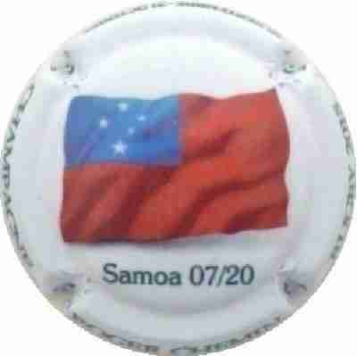 N°03 Série de 20 capsules, 07/20 Coupe du Monde de Rugby 2015, Samoa
Photo J.R.
