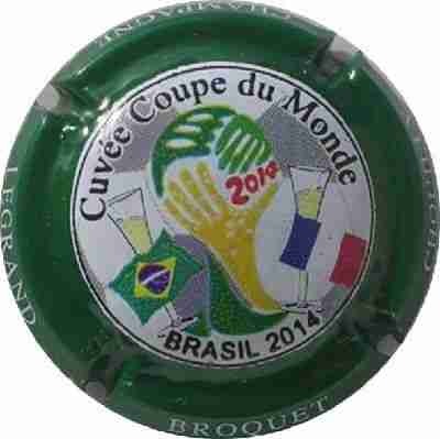 N°04c Série de 4 (Mondial Brasil 2014), contour vert
Photo Pierrick
