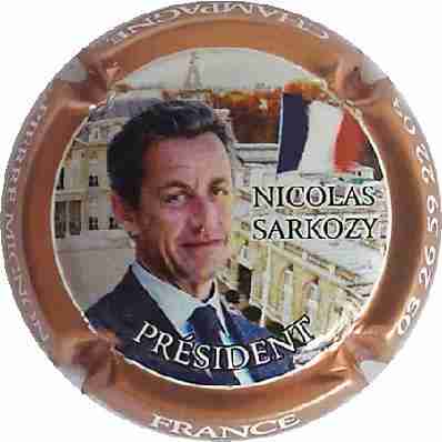 N°073g Sarkozy, Contour cuivre
Photo Jean-Christian HENNERON
