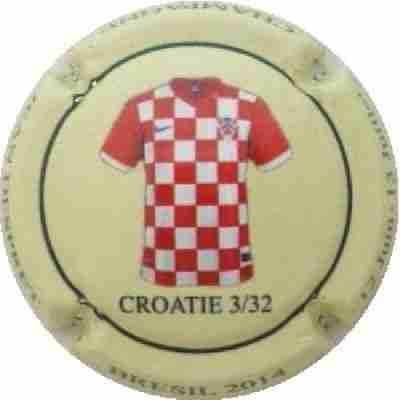 N°09b 1ère série, Croatie, Coupe du Monde au Brésil, 3 sur 32
Photo JR

