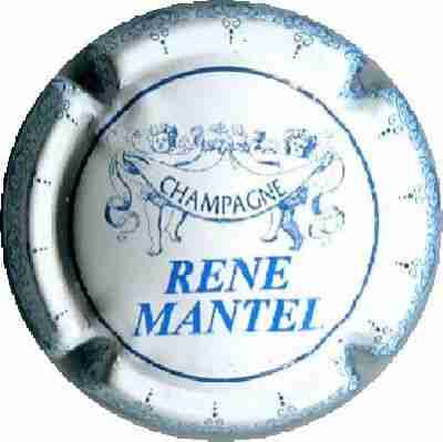 MANTEL RENÉ, blanc et bleu
Image Yves STEFANI
