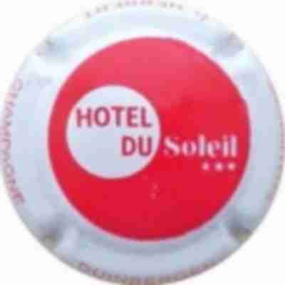 N°196c Hotel du soleil, rouge, contour blanc
Photo J.R.
