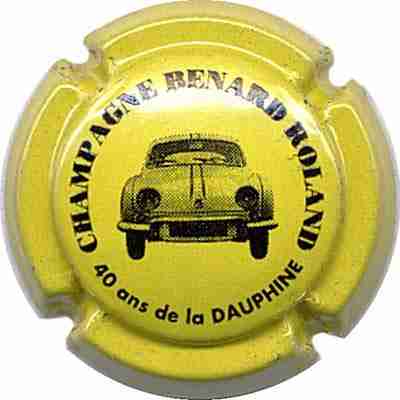 N°05 Série de 5, 40 ans de la dauphine, fond jaune
Photo SIMONNOT Jean-Joseph

