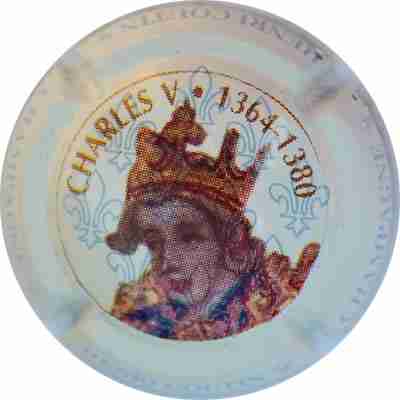 N°02 Série de 36 (Rois de France) 1364-1380 Charle V
Photo SIMONNOT Jean-Joseph
