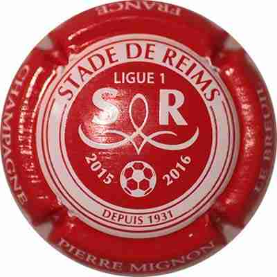 N°090f Stade de REIMS 2015-2016, Contour rouge
Photo Jean-Joseph SIMONNOT
