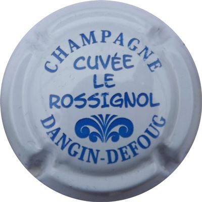 N°03 Série de 6, Cuvée rossignol, Blanc et bleu foncé
Photo René COSSEMENT
