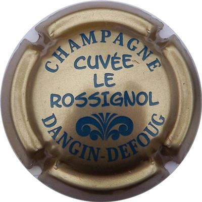 N°03 Série de 6, Cuvée rossignol, Or et bleu foncé
Photo René COSSEMENT
