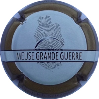 _Cuvées spéciales N°S059 Meuse grande guerre, contour or-bronze
Photo René COSSEMENT
