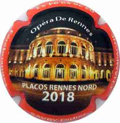 N°31 PLACOS RENNES NORD 2018 - Opera de RENNES -nuit, numéroté sur 500
Photo Gérard T
