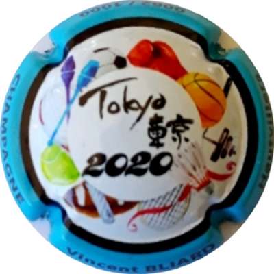 N°24 Tokyo 2020, Contour bleu, Tirage 1000
Photo Michel BERNARD
