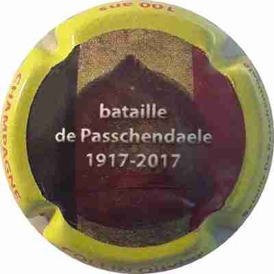 N°13a Bataille de Passchendaele 1917-2017, Contour jaune
Photo Martine PUPIN
