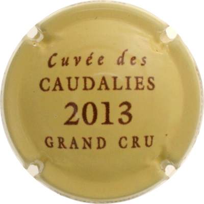 N°25x-NR Cuvée Caudalies 2013, Crème et marron
Photo Bernard DUQUENNE
Mots-clés: NR