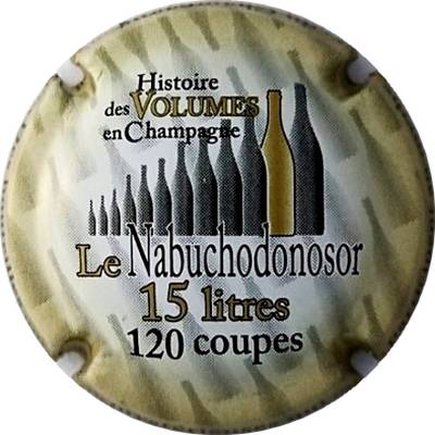 N°1302j Histoire des volumes en champagne 11 Nabuchodonosor
Photo Jacky MICHEL
