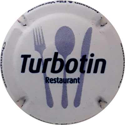 N°21 Restaurant Turbotin, Blanc et bleu foncé
Photo Martine PUPIN
