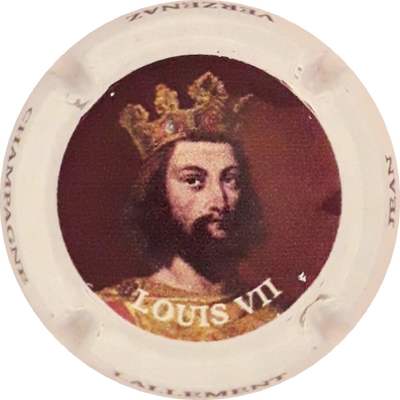 N°17 Série de 18 rois, Louis VII, (17/18)
Photo Martine PUPIN
